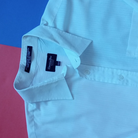 Vintage 90s Christian Dior Monsieur Button-Up Shirt - Picture 4 of 5